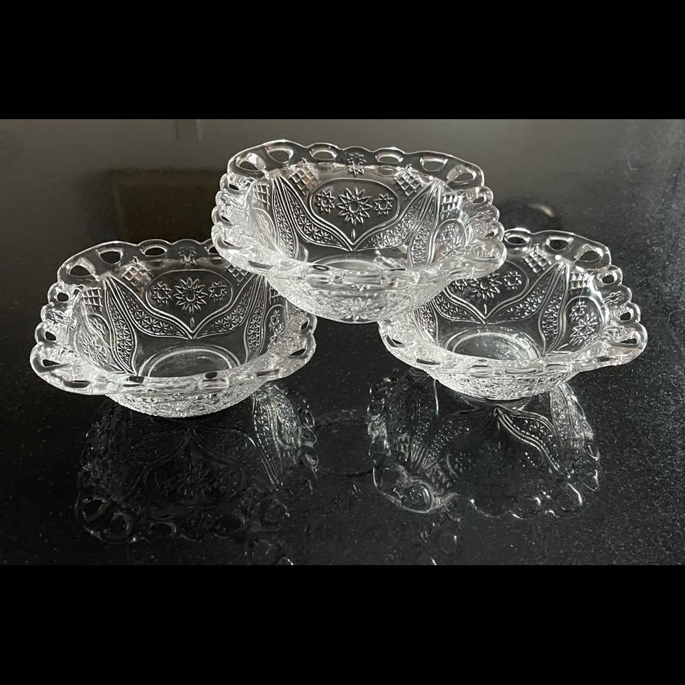 Beautiful glass bowls